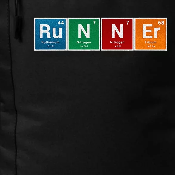 Runners Periodic Table Runner Men & Women Gifts Daily Commute Backpack