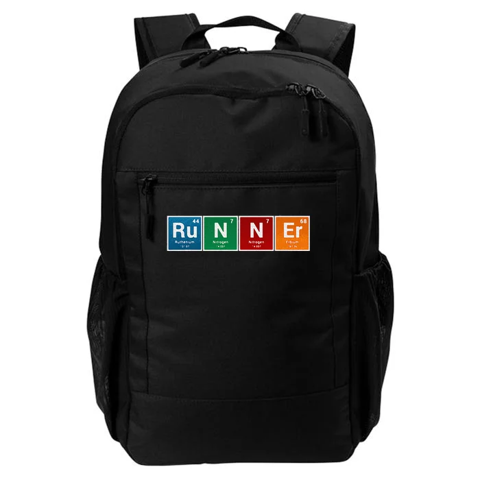 Runners Periodic Table Runner Men & Women Gifts Daily Commute Backpack