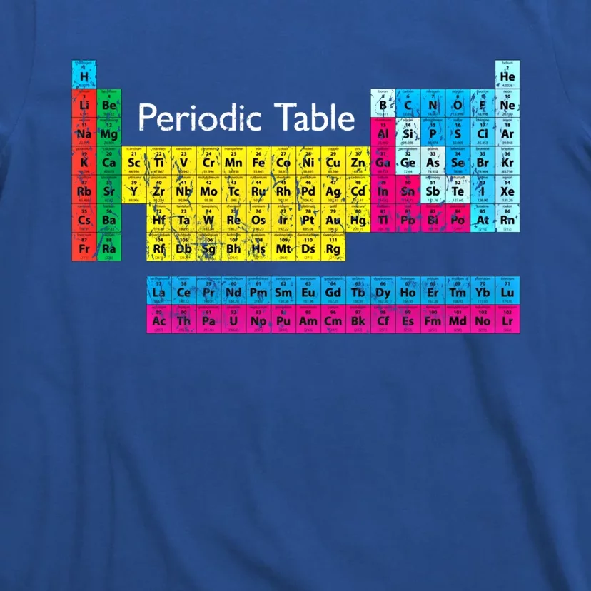 Retro Periodic Table Of Elets Cute Gift T-Shirt