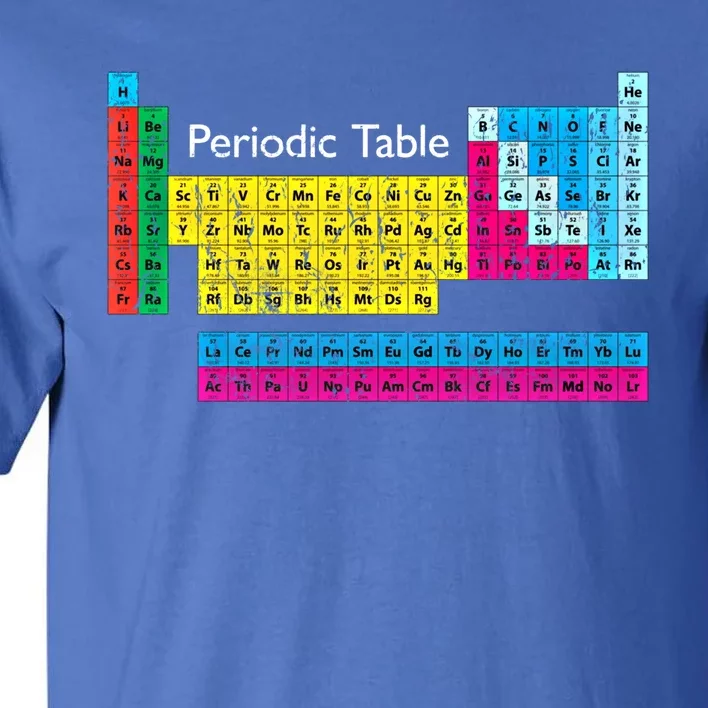 Retro Periodic Table Of Elets Cute Gift Tall T-Shirt