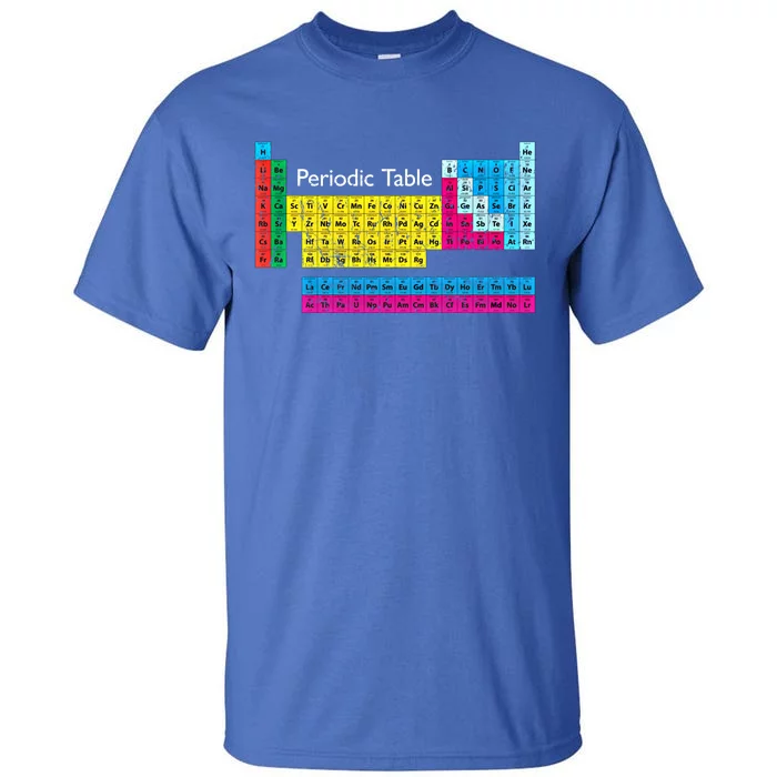 Retro Periodic Table Of Elets Cute Gift Tall T-Shirt