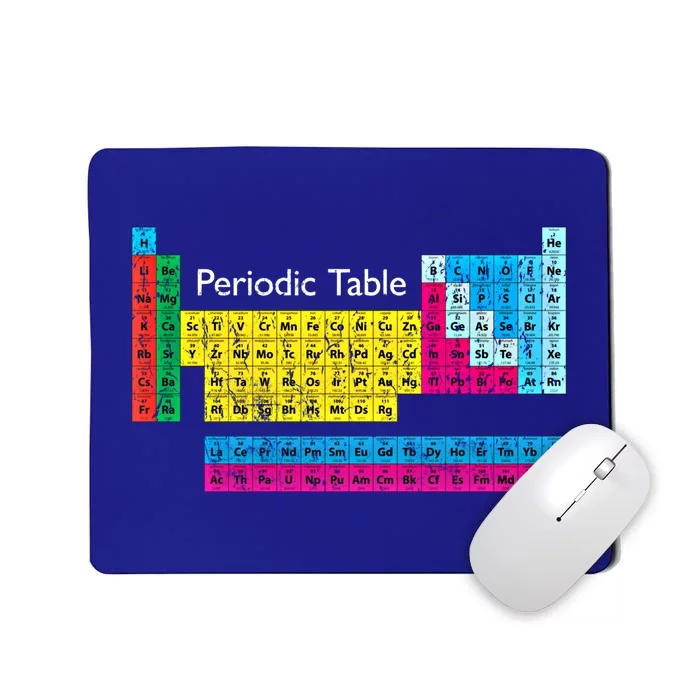 Retro Periodic Table Of Elets Cute Gift Mousepad