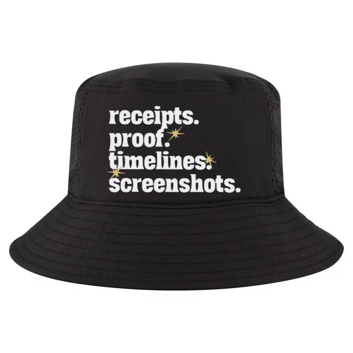 Receipts Proof Timeline Screenshots Cool Comfort Performance Bucket Hat