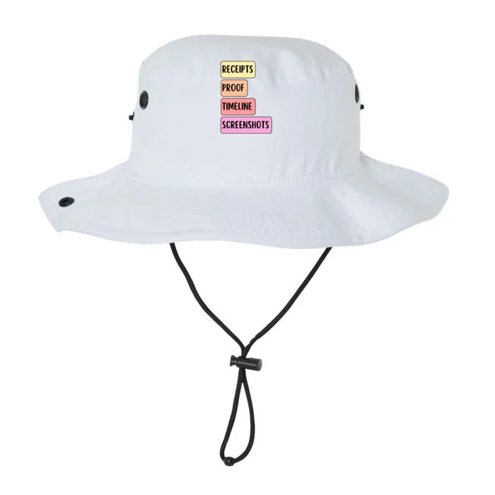 Receipts Proof Timeline Screenshots Legacy Cool Fit Booney Bucket Hat