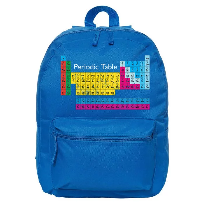 Retro Periodic Table Of Elets Gift 16 in Basic Backpack