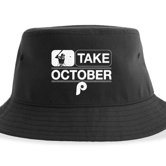 Retro Philly Take October Philadelphia Sustainable Bucket Hat