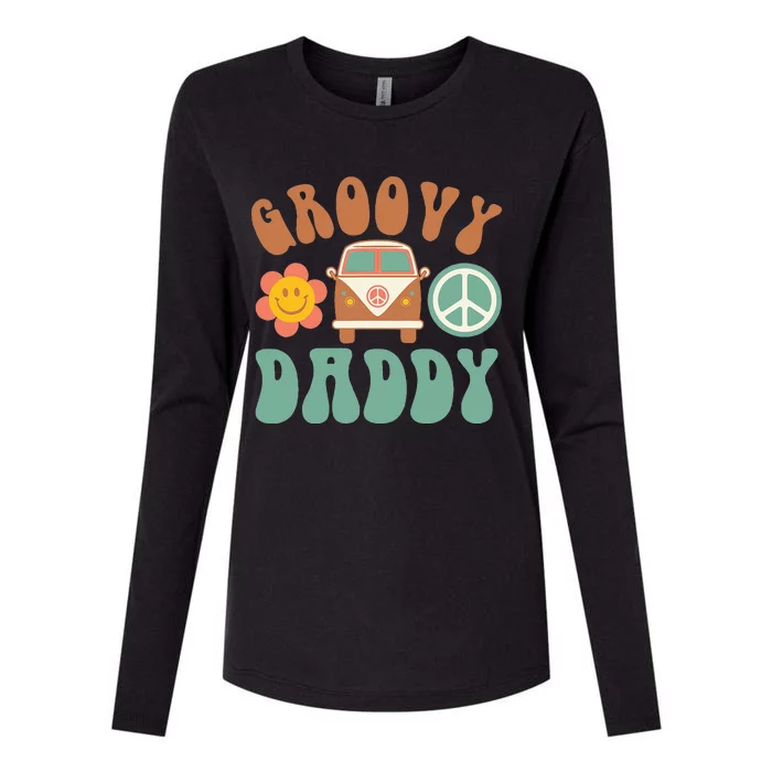 Retro Party Vibes Fun Family Birthday Celebration Womens Cotton Relaxed Long Sleeve T-Shirt