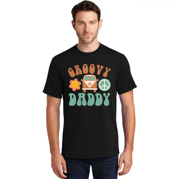 Retro Party Vibes Fun Family Birthday Celebration Tall T-Shirt