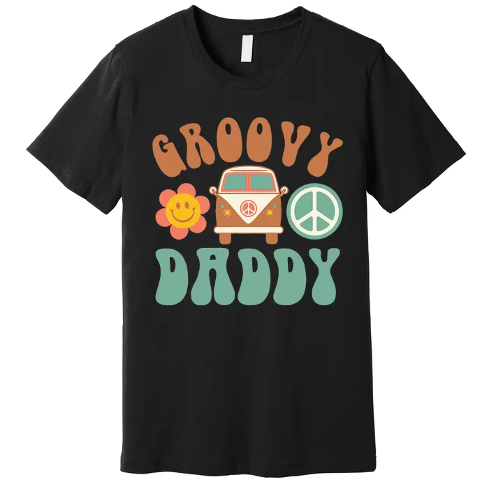 Retro Party Vibes Fun Family Birthday Celebration Premium T-Shirt