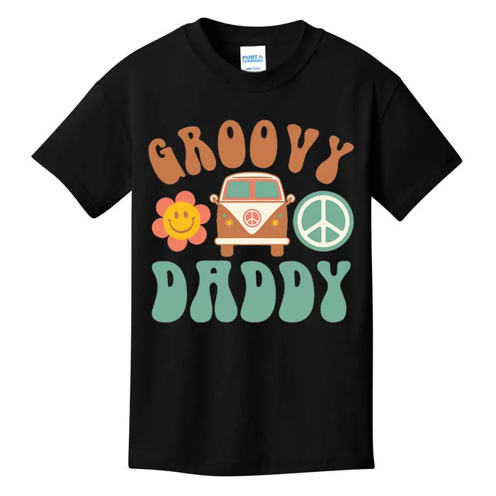 Retro Party Vibes Fun Family Birthday Celebration Kids T-Shirt