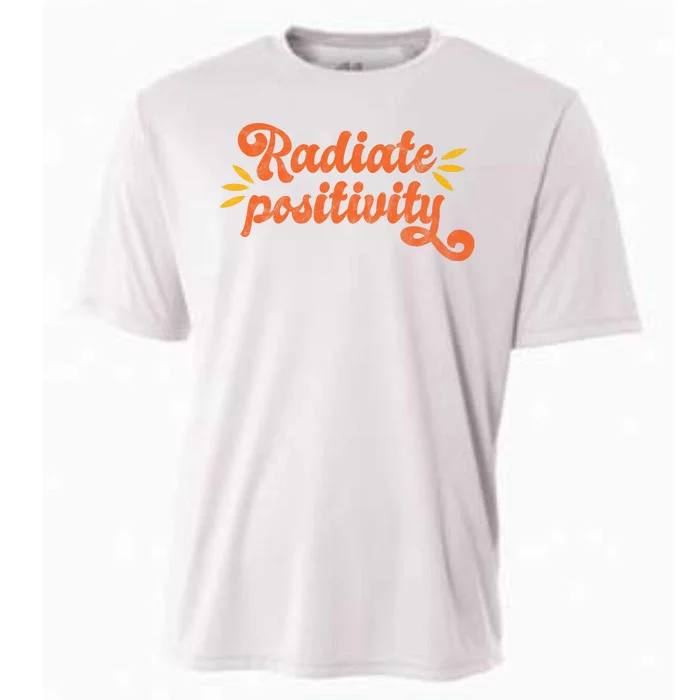 Radiate Positivity Vintage Cooling Performance Crew T-Shirt