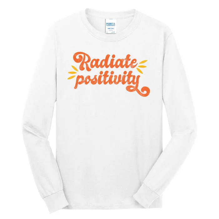 Radiate Positivity Vintage Tall Long Sleeve T-Shirt