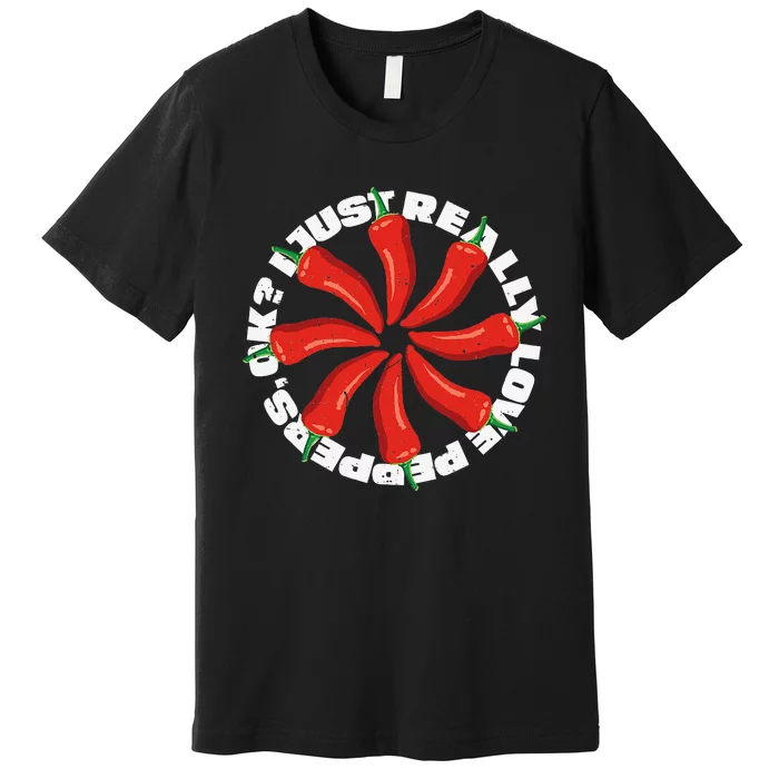 Red Peppers Vintage Premium T-Shirt