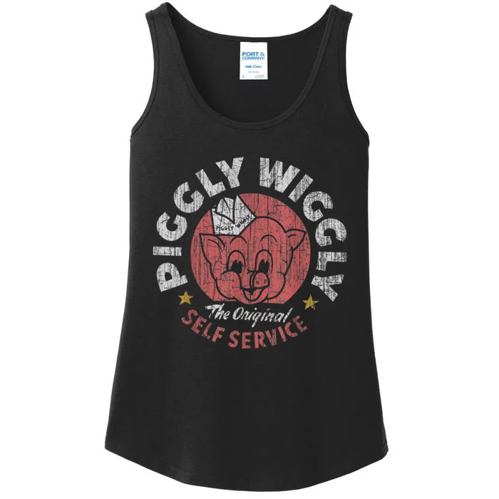 Retro Piggly Willy Ladies Essential Tank