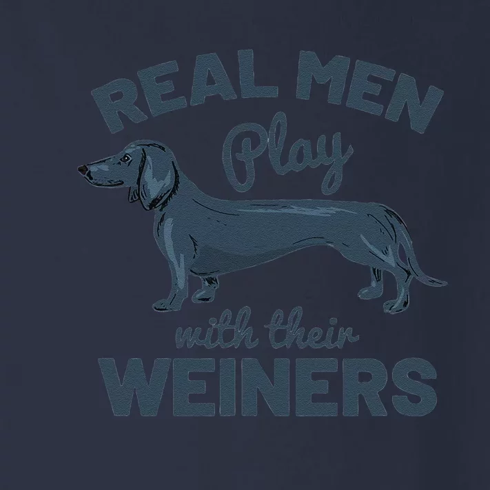 Real Play With Their Weiners Funny Dachshund Dog Toddler Long Sleeve Shirt