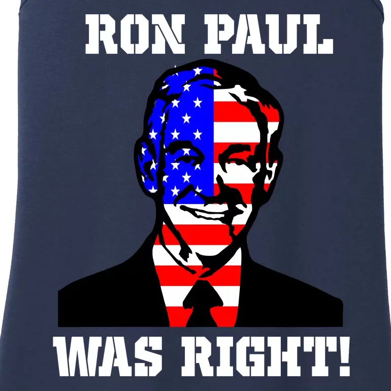 Ron Paul Was Right Ladies Essential Tank