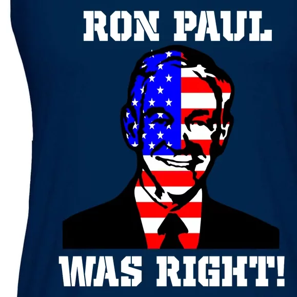 Ron Paul Was Right Ladies Essential Flowy Tank