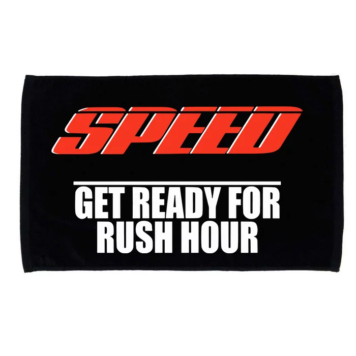 Robert Pattinson Wearing Speed Get Ready For Rush Hour Microfiber Hand Towel