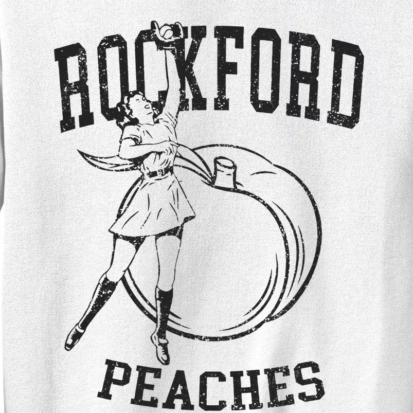 Rockford Peaches Womens Baseball Sweatshirt