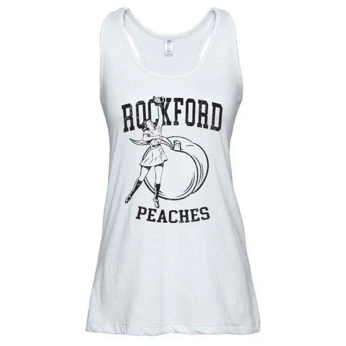 Rockford Peaches Womens Baseball Ladies Essential Flowy Tank