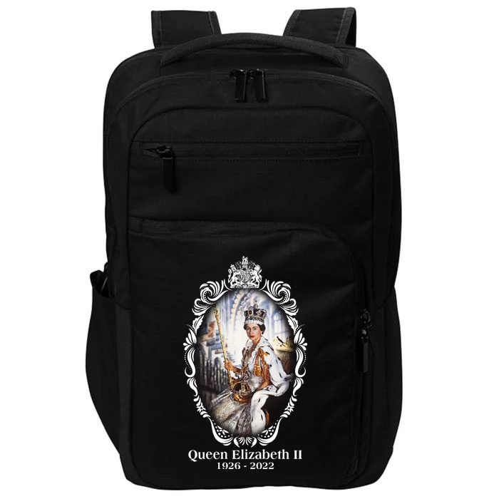 RIP Queen Elizabeth II 1926 2022 Impact Tech Backpack