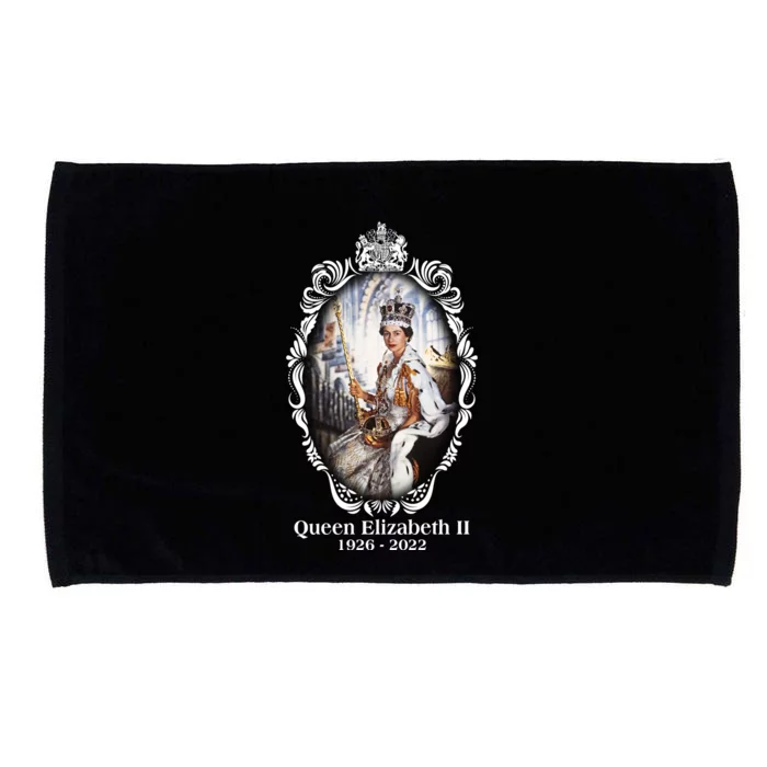 RIP Queen Elizabeth II 1926 2022 Microfiber Hand Towel