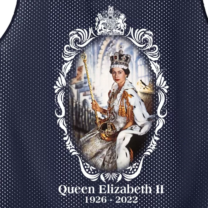 RIP Queen Elizabeth II 1926 2022 Mesh Reversible Basketball Jersey Tank