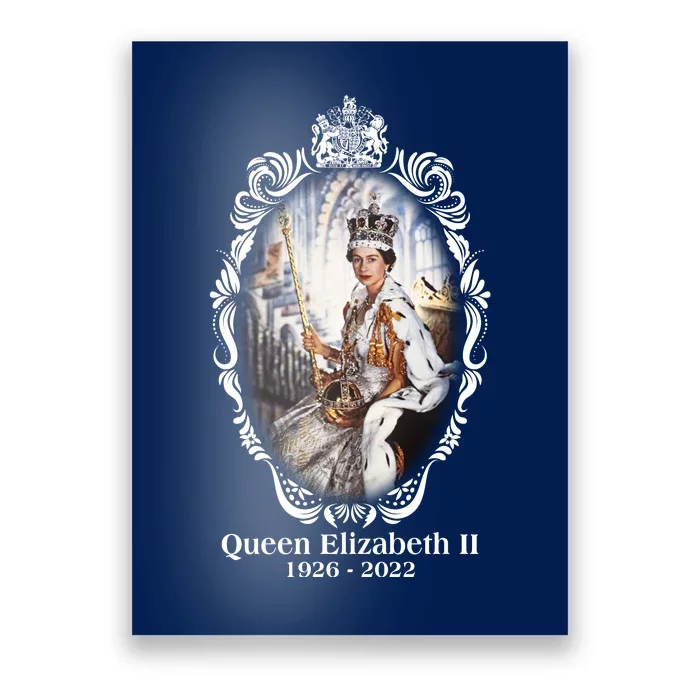 RIP Queen Elizabeth II 1926 2022 Poster