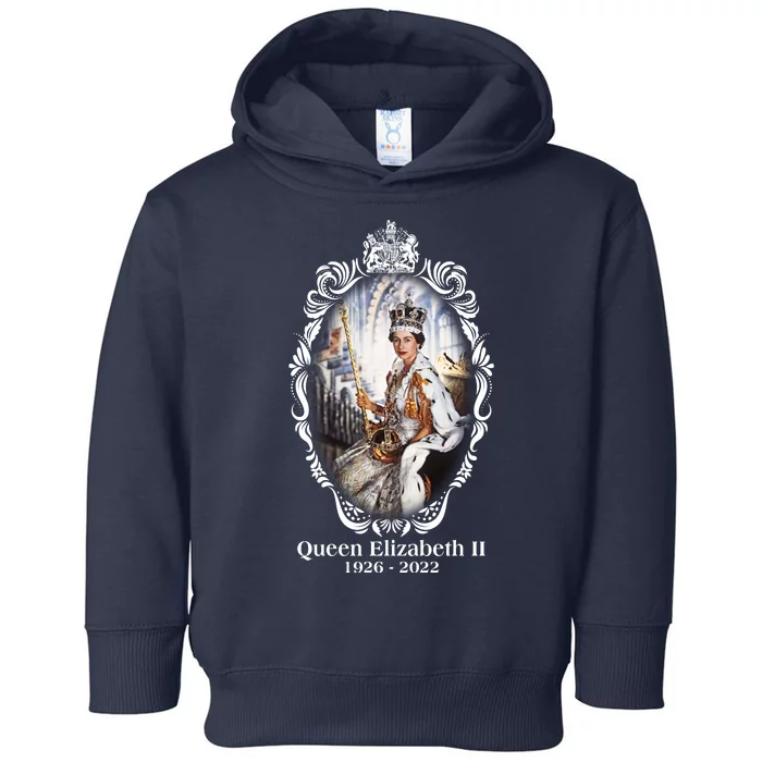 RIP Queen Elizabeth II 1926 2022 Toddler Hoodie