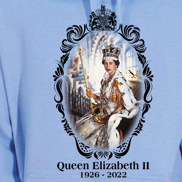 RIP Queen Elizabeth II 1926 2022 Unisex Surf Hoodie