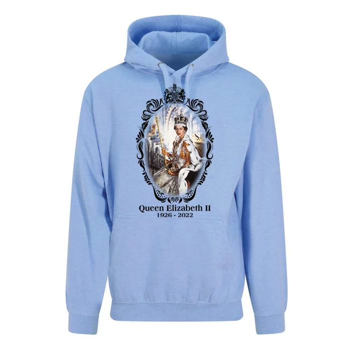 RIP Queen Elizabeth II 1926 2022 Unisex Surf Hoodie