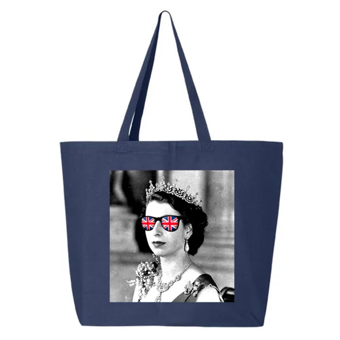 RIP Queen Elizabeth British Flag Sunglasses 25L Jumbo Tote