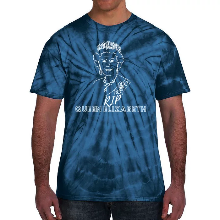 RIP Queen Elizabeth Tie-Dye T-Shirt