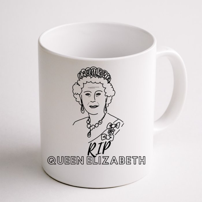 RIP Queen Elizabeth Front & Back Coffee Mug