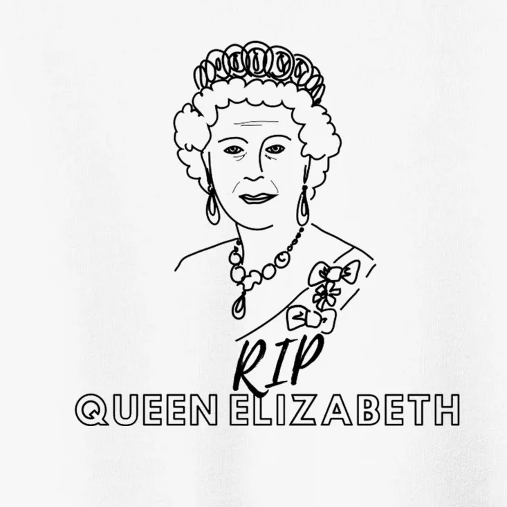 RIP Queen Elizabeth Toddler T-Shirt