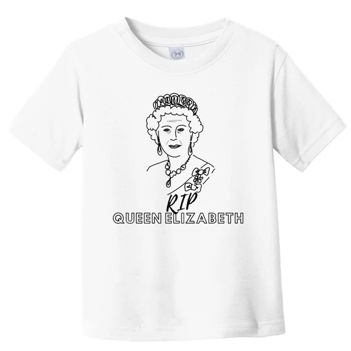 RIP Queen Elizabeth Toddler T-Shirt