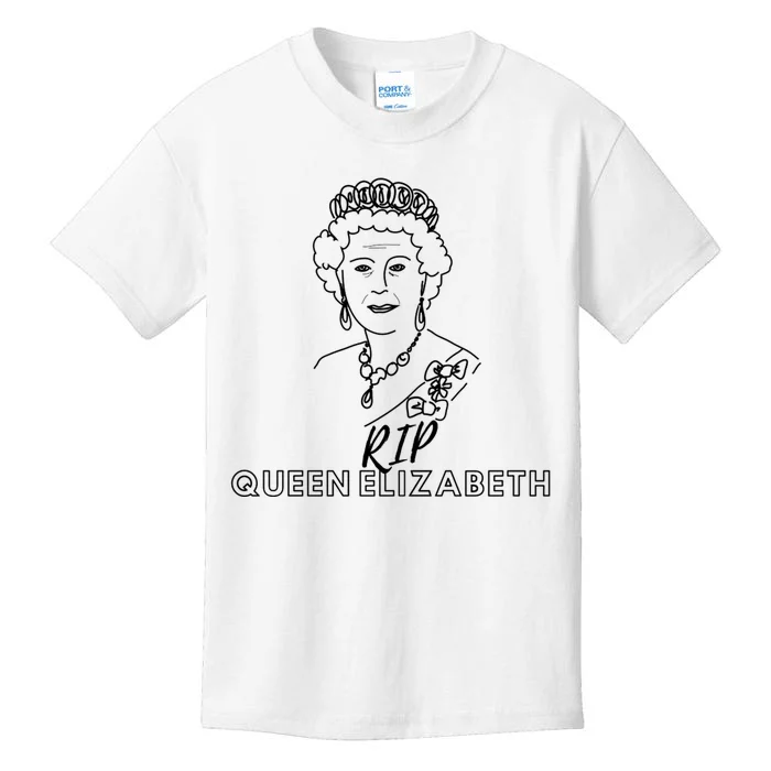 RIP Queen Elizabeth Kids T-Shirt