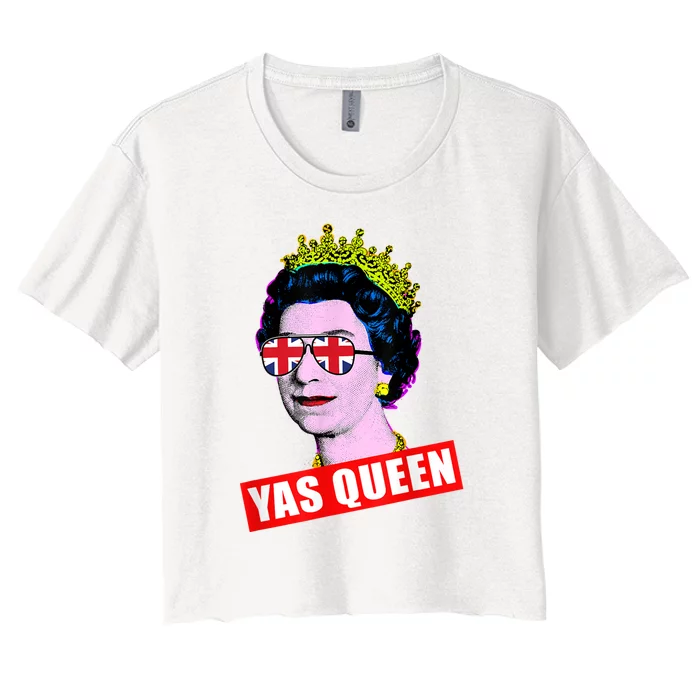 RIP Queen Elizabeth II 1926 2022 Women's Crop Top Tee