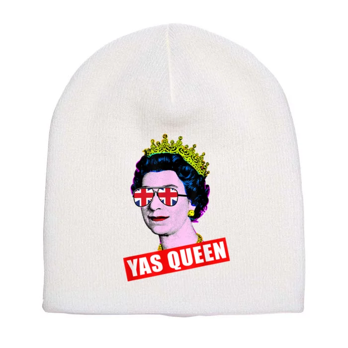 RIP Queen Elizabeth II 1926 2022 Short Acrylic Beanie