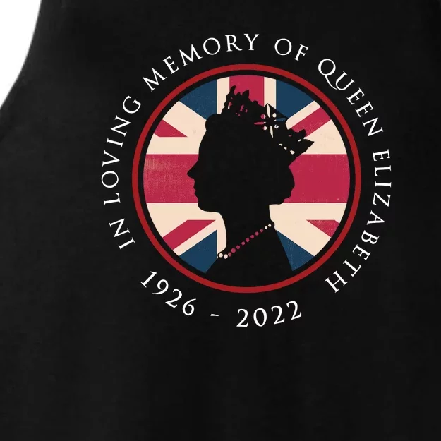 RIP Queen Elizabeth In Loving Memory Of Queen Elizabeth II Ladies Tri-Blend Wicking Tank