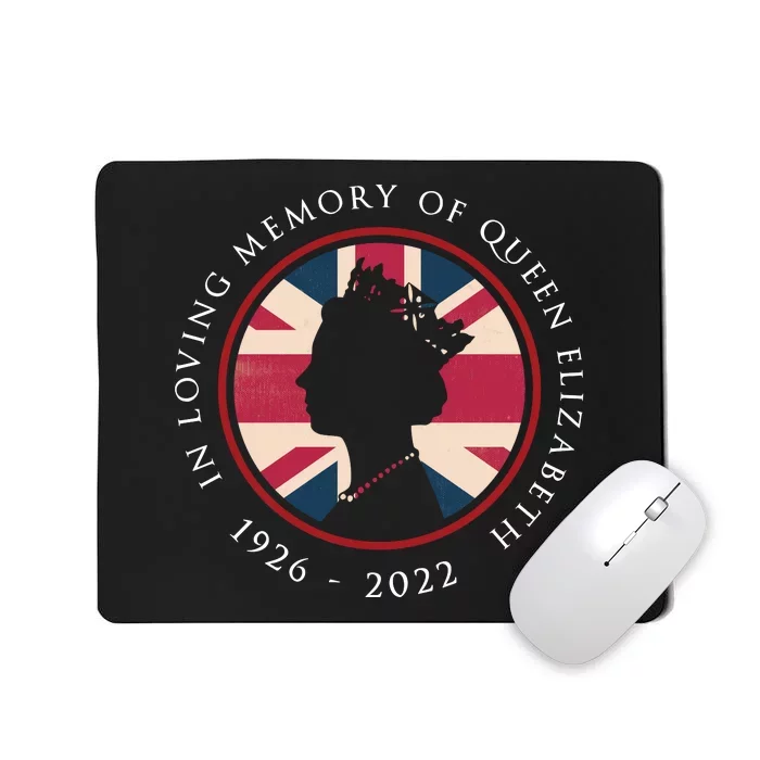 RIP Queen Elizabeth In Loving Memory Of Queen Elizabeth II Mousepad