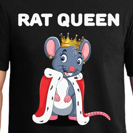 Rat Queen Girl Rat Women Rat Pajama Set