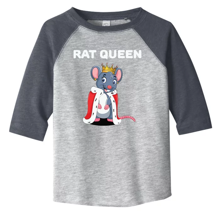 Rat Queen Girl Rat Women Rat Toddler Fine Jersey T-Shirt