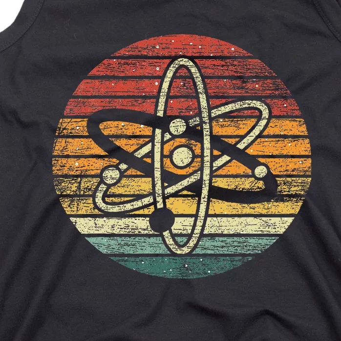 Retro Quantum Mechanics Atom Physics Tank Top