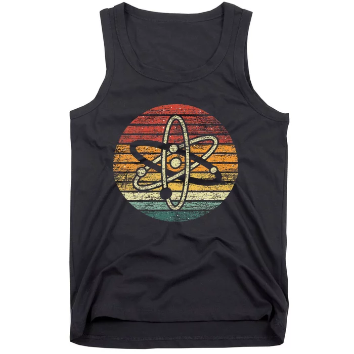 Retro Quantum Mechanics Atom Physics Tank Top