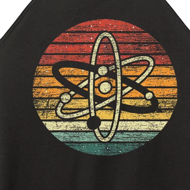 Retro Quantum Mechanics Atom Physics Women’s Perfect Tri Rocker Tank