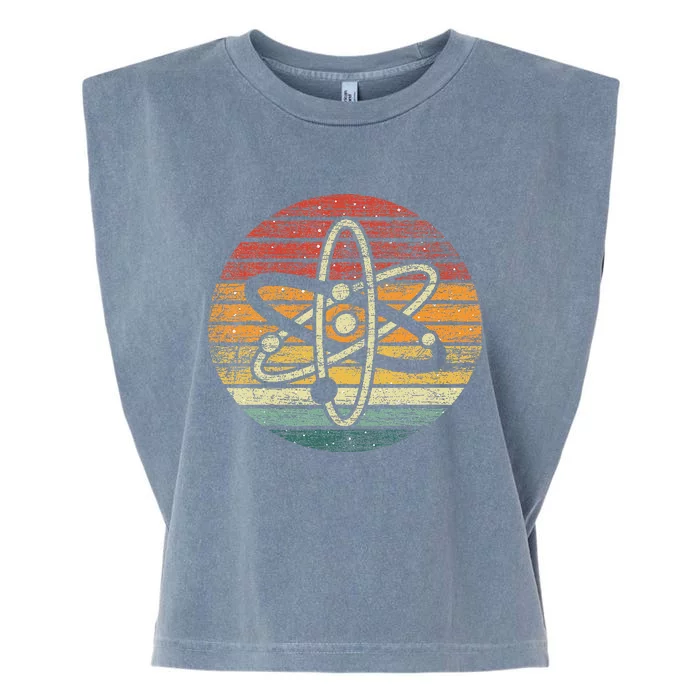 Retro Quantum Mechanics Atom Physics Garment-Dyed Women's Muscle Tee