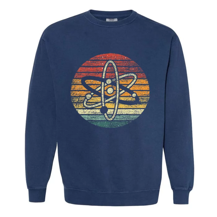 Retro Quantum Mechanics Atom Physics Garment-Dyed Sweatshirt