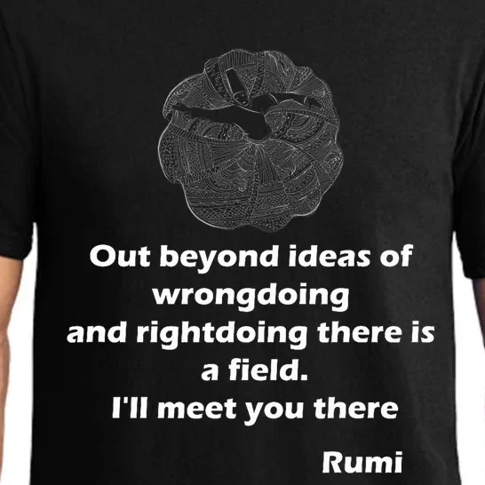 Rumi Quotes Poems Art Pajama Set