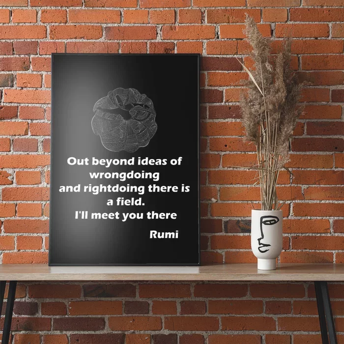 Rumi Quotes Poems Art Poster